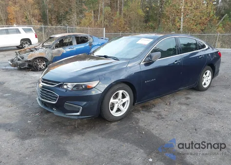 2017 Chevrolet Malibu Ls from USA, damaged, VIN 1G1ZB5ST2HF288823
